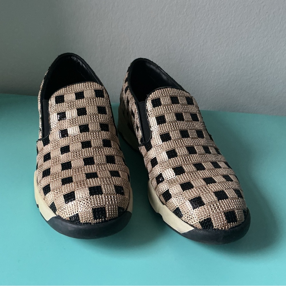 Pinko Black and White Sneakers